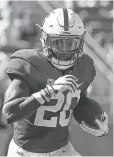  ?? STAN SZETO, USA TODAY SPORTS ?? Stanford’s Bryce Love is the top rusher with 1,387 yards.