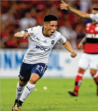  ?? BUDA MENDES / GETTY IMAGES ?? Coming from Independie­nte in Argentina, the left-footed Ezequiel Barco, 18, is likely to play on the left side of the midfield for an Atlanta United team that totaled 70 goals last season.