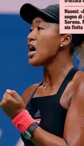  ??  ?? Naomi Osaka, 20, numero 19 del ranking Wta