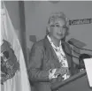  ?? CORTESÍA ?? Olga Sánchez Cordero, secretaria de Gobernació­n /