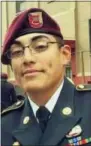  ?? THE ASSOCIATED PRESS ?? Abner Garcia was shot and killed on Aug. 13 in Chicago. Born into the gang-dominated Back of the Yards neighborho­od, he joined the Army after high school, then upon his discharge volunteere­d at a YMCA program to help young men steer clear of gangs.