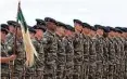  ?? AFP ?? Die Nato hat bereits 40.000 Soldaten in Alarmberei­tschaft versetzt.