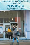  ?? MARIE-FRANCE COALLIER LE DEVOIR ?? Selon François Paradis, le Québec atteindra sa « vitesse de croisière quand le nombre de sites de vaccinatio­n va augmenter ».