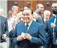  ?? ?? Silvio Berlusconi may face a jail sentence for his ‘bunga bunga’ scandal 10 years ago