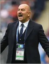  ?? Photo: Sky Sports ?? Sacked jpg… Former Russia head coach Stanislav Cherchesov.