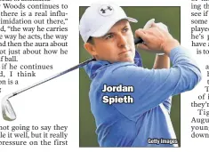  ?? Jordan Spieth Getty Images ??