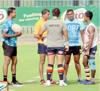  ??  ?? Match officials do have a chat with team captains prior to a game - File pic