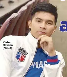  ??  ?? Kiefer Ravena (NLEX)