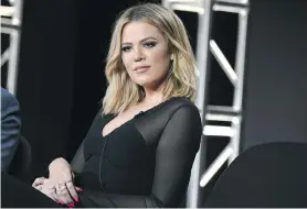  ?? RICHARD SHOTWELL/THE ASSOCIATED PRESS ?? ‘Doing the talk show wasn’t something I was seeking to do,’ said Khloe Kardashian. ‘But when they came along, it was such a perfect fit.’