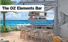  ?? ?? The O2 Elements Bar