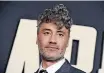  ?? ?? DIRECTOR, writer and producer Taika Waititi. | AP