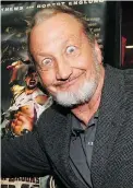  ?? TONY LOFARO/ POSTMEDIA NEWS ?? Robert Englund, best known for his role as relentless and insatiable killer Freddy Krueger, says Freddy ‘ is a great politicall­y incorrect villain.’