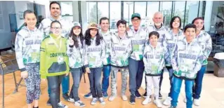  ?? ?? ▮ Ésta es la delegación de ajedrez de Coahuila que participó en la fase regional de los Juegos Nacionales Conade 2023 que se celebró en Saltillo.