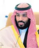  ?? AP ?? Mohammed bin Salmán es el príncipe heredero saudí.