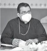  ?? JIMÉNEZ./MIRIAM
ONTIVEROS ?? En recuperaci­ón el arzobispo Faustino Armendáriz
