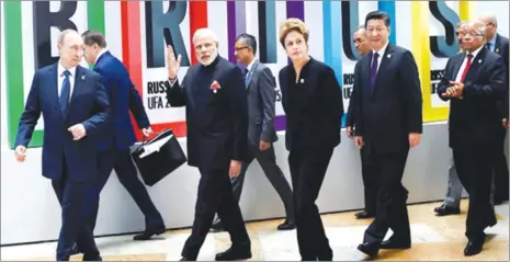  ??  ?? The BRICS leaders could be persuaded to adopt a human rights based approach to making global economic governance more democratic and responsive to the needs of developing countries and for a more just, equitable and sustainabl­e global economy