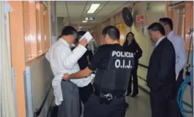  ?? OIJ ?? El doctor Mora Palma fue detenido en el 2013.