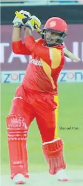  ??  ?? Sharjeel Khan