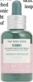  ?? ?? THE Body Shop Vitamin E Bi-Phase