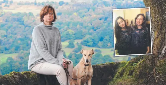  ??  ?? Rosie Ayliffe, 53, (and inset with daughter Mia) has campaigned for change tirelessly after Mia was knifed to death in a remote hostel.