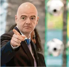  ?? Foto: Witters ?? Steht in der Kritik: Fifa-Präsident Gianni Infantino.