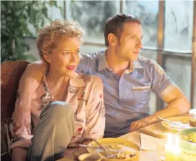  ??  ?? UNLIKELY LOVE AFFAIR: Annette Bening and Jamie Bell in Die in Liverpool.
Film Stars Don’t
