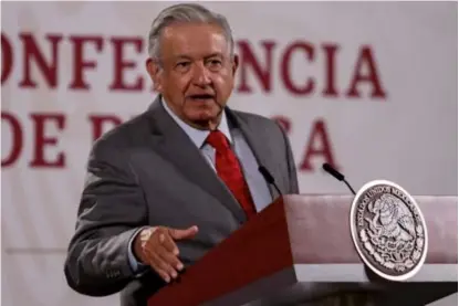  ??  ?? El presidente López Obrador habló ayer con su homólogo alemán, Frank-walter Steinmeier.