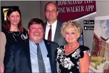  ??  ?? Among those attending the Chamber of Commerce’s One Walker on June 20 were, from left: Chamber President Lacey Wilson, Chickamaug­a City Councilman Lee MIller, Walker County Commission­er Shannon Whitfield and Chickamaug­a Schools Superinten­dent Melody...