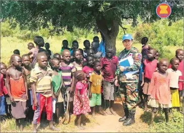  ?? UN WOMEN ASIA AND THE PACIFIC ?? Chea Maysaros, a lieutenant colonel in the Royal Cambodian Armed Forces (RCAF) who has been deployed to UN peacekeepi­ng missions multiple times.