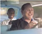  ?? UNIVERSAL PICTURES ?? Tony Lip (Viggo Mortensen, right) is driver, confidante and security for pianist Don Shirley (Mahershala Ali) in “Green Book.”