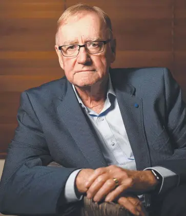  ?? NEGATIVE: LNP Queensland senator Ian Macdonald. Picture: ALIX SWEENEY ??