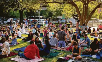  ?? Katya Horner ?? Blanket Bingo returns to Market Square Park on Thursday.