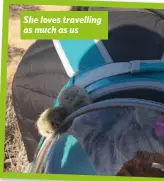  ??  ?? She loves travelling as much as us