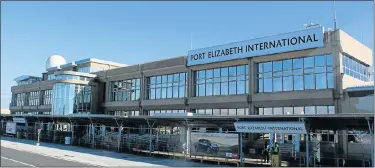  ??  ?? NEW NAME: Submission­s can be made for a new name for the Port Elizabeth Internatio­nal Airport