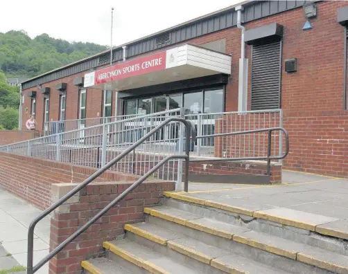  ??  ?? A new surface and additional car park spaces will be added at Abercynon Sports Centre