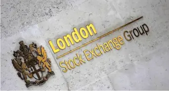  ?? REUTERS. ?? Losing charm: London has attracted only 2% of all European IPOs since January.