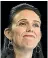  ??  ?? Jacinda Ardern