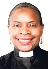  ??  ?? Rev Rose Hudson Wilkins, a female Anglican priest, was appointed as the new Speaker’s Chaplain in the House of Commons in 2010.