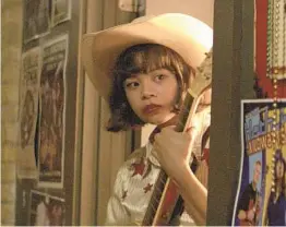  ?? SONY PICTURES ?? Eva Noblezada in a scene from “Yellow Rose,” directed by Tom Harper.