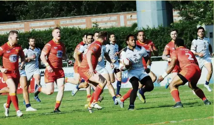  ?? Les Toulousain­s ont remporté la mise face à Sheffield et sont désormais tournés vers la qualificat­ion pour le « qualifier ». Photo La Dépêche du Midi ??