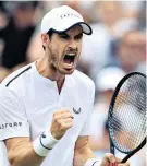  ??  ?? Optimistic: Andy Murray’s outlook has been transforme­d after hip surgery