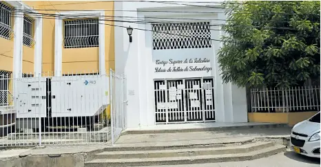  ?? FOTOS LUIS FELIPE DE LA HOZ ?? En el juzgado del municipio de Sabanalarg­a se produjo el fallo de la tutela que beneficia a Dilia Cantillo.