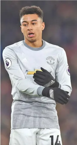  ??  ?? Jesse Lingard