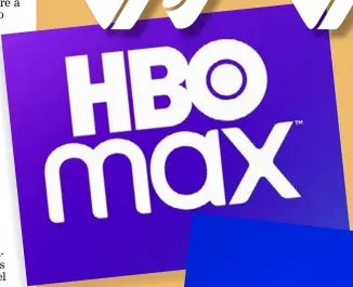  ?? CORTESÍA ?? HBO Max debutó en el 2020 como sustituto de HBO Go. Ahora, volverá a ser relanzado como Max.