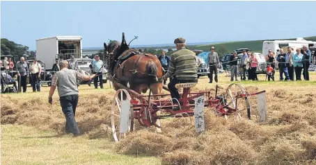  ??  ?? Enthusiast­s will converge on Kilmaron at Cupar.