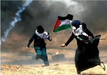  ?? DR ?? Exército israelita acusa o movimento palestinia­no de estar por trás das manifestaç­ões