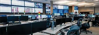  ?? CONTRIBUTE­D ?? Kettering Health Network recently opened a new $10 million central command center.