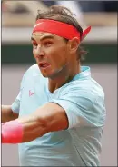  ??  ?? Rafael Nadal won 6- 1, 6- 0, 6- 3