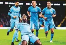  ?? AP file ?? Yaya Toure is leaving Manchester City after eight years and was to play his last home game for the club yesterday.