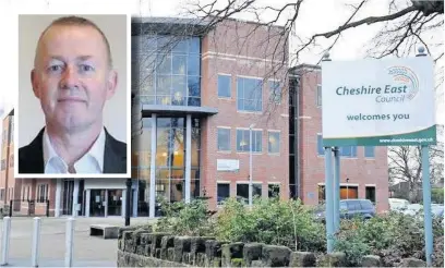  ??  ?? Independen­t councillor Mick Warren (inset) said their group had reached an agreement with Labour, in principle, to run Cheshire East Council